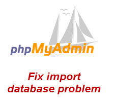 پند اندیش |رفع مشکل import کردن دیتابیس با حجم بالا در phpmyadmin
